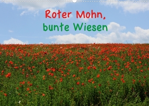 Roter Mohn, bunte Wiesen (Posterbuch DIN A3 quer) von Nordstern