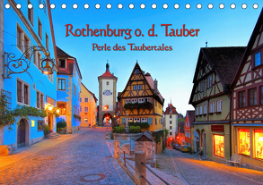 Rothenburg o. d. Tauber – Perle des Taubertales (Tischkalender 2019 DIN A5 quer) von LianeM