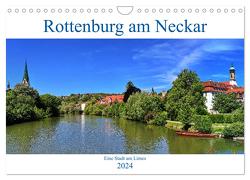 Rottenburg am Neckar – Eine Stadt am Limes (Wandkalender 2024 DIN A4 quer), CALVENDO Monatskalender von Thoma,  Werner