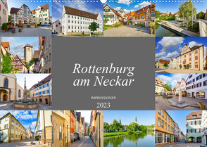 Rottenburg am Neckar Impressionen (Wandkalender 2023 DIN A2 quer) von Meutzner,  Dirk