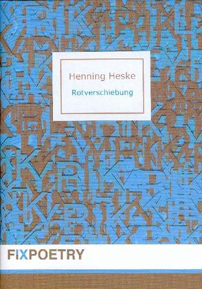 Rotverschiebung von Heske,  Henning