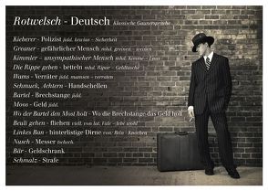 Rotwelsch – Deutsch (Klassische Gaunersprache) von Girtler,  Roland
