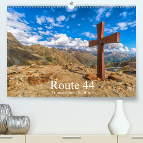 Route 44. Timmelsjoch, Südtirol (Premium, hochwertiger DIN A2 Wandkalender 2022, Kunstdruck in Hochglanz) von Männel,  Ulrich, studio-fifty-five