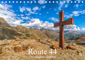 Route 44. Timmelsjoch, Südtirol (Tischkalender 2021 DIN A5 quer) von Männel,  Ulrich, studio-fifty-five