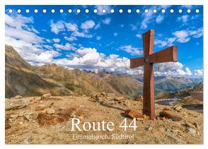 Route 44. Timmelsjoch, Südtirol (Tischkalender 2024 DIN A5 quer), CALVENDO Monatskalender von Männel - studio-fifty-five,  Ulrich