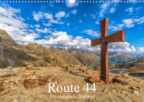 Route 44. Timmelsjoch, Südtirol (Wandkalender 2021 DIN A3 quer) von Männel,  Ulrich, studio-fifty-five