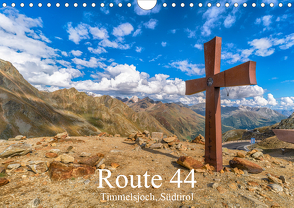 Route 44. Timmelsjoch, Südtirol (Wandkalender 2021 DIN A4 quer) von Männel,  Ulrich, studio-fifty-five