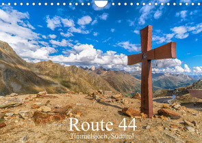 Route 44. Timmelsjoch, Südtirol (Wandkalender 2022 DIN A4 quer) von Männel,  Ulrich, studio-fifty-five