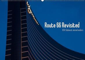 Route 66 Revisited (Wandkalender 2019 DIN A2 quer) von anfineMa