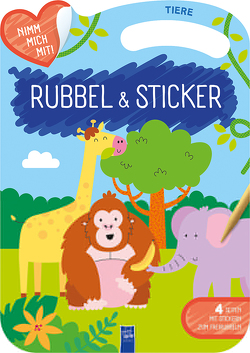 Rubbel & Sticker – Tiere