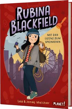 Rubina Blackfield 1: Mit der Lizenz zum Spionieren von Melcher,  Jonas, Melcher,  Lea