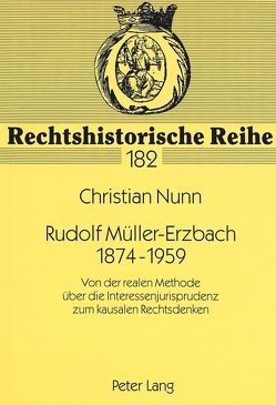 Rudolf Müller-Erzbach- 1874-1959 von Nunn,  Christian
