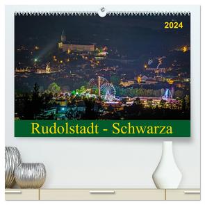 Rudolstadt – Schwarza (hochwertiger Premium Wandkalender 2024 DIN A2 quer), Kunstdruck in Hochglanz von Wenk / Wenki,  Michael