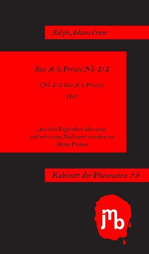 Rue M. le Prince No. 252 von Cram,  Ralph Adams, Postma,  Heiko