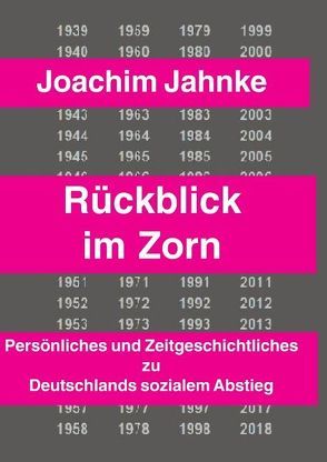 Rückblick im Zorn von Jahnke,  Joachim