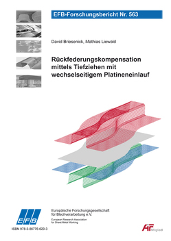 Rückfederungskompensation mittels Tiefziehen mit wechselseitigem Platineneinlauf von Briesenick,  David, Liewald,  Mathias