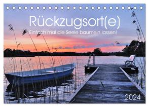 Rückzugsort(e) (Tischkalender 2024 DIN A5 quer), CALVENDO Monatskalender von Düll,  Sigrun