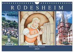 Rüdesheim – Rhein, Riesling, Romantik (Wandkalender 2024 DIN A4 quer), CALVENDO Monatskalender von Meyer,  Dieter