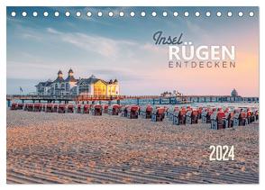 Rügen entdecken (Tischkalender 2024 DIN A5 quer), CALVENDO Monatskalender von Wiemer,  Dirk