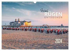 Rügen entdecken (Wandkalender 2024 DIN A3 quer), CALVENDO Monatskalender von Wiemer,  Dirk