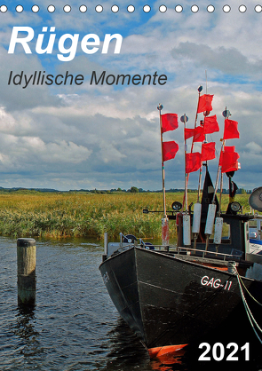 Rügen-Idyllische Momente (Tischkalender 2021 DIN A5 hoch) von Loebus,  Eberhard