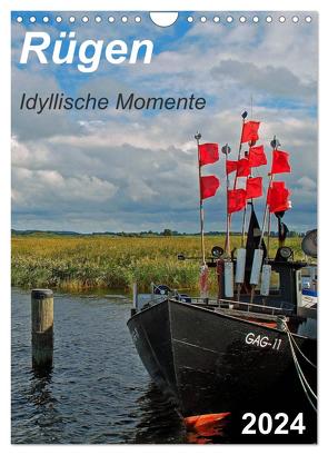 Rügen-Idyllische Momente (Wandkalender 2024 DIN A4 hoch), CALVENDO Monatskalender von Loebus,  Eberhard