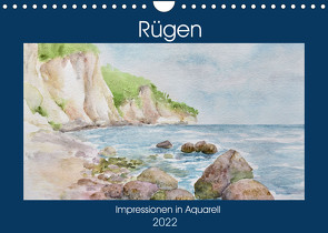 Rügen Impressionen in Aquarell (Wandkalender 2022 DIN A4 quer) von Mesch,  Sylwia