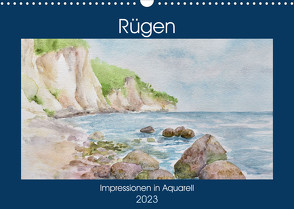 Rügen Impressionen in Aquarell (Wandkalender 2023 DIN A3 quer) von Mesch,  Sylwia