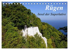 Rügen – Insel der Superlative (Tischkalender 2024 DIN A5 quer), CALVENDO Monatskalender von Loebus,  Eberhard