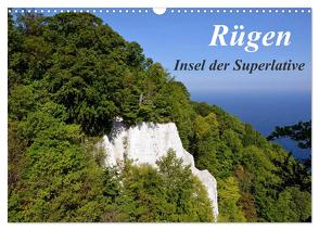 Rügen – Insel der Superlative (Wandkalender 2024 DIN A3 quer), CALVENDO Monatskalender von Loebus,  Eberhard