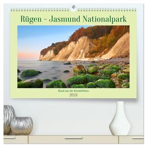 Rügen – Jasmund Nationalpark (hochwertiger Premium Wandkalender 2024 DIN A2 quer), Kunstdruck in Hochglanz von Jürgens,  Olaf