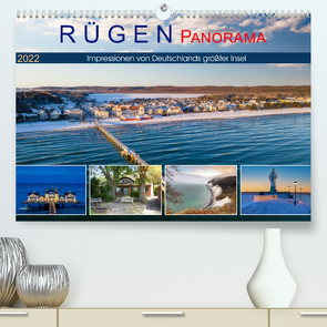 Rügen Panorama (Premium, hochwertiger DIN A2 Wandkalender 2022, Kunstdruck in Hochglanz) von Grellmann,  Tilo