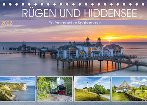 RÜGEN UND HIDDENSEE Ein fantastischer Spätsommer (Tischkalender 2022 DIN A5 quer) von Viola,  Melanie