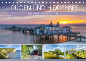 RÜGEN UND HIDDENSEE Ein fantastischer Spätsommer (Tischkalender 2023 DIN A5 quer) von Viola,  Melanie