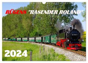 Rügens „rasender Roland“ (Wandkalender 2024 DIN A3 quer), CALVENDO Monatskalender von Prescher,  Werner