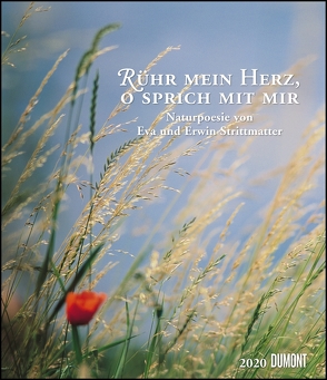 Rühr mein Herz, o sprich mit mir 2020 – Literarischer Kalender – Wandkalender im Format 34,5 x 40 cm – Spiralbindung von DUMONT Kalenderverlag, Strittmatter,  Erwin, Strittmatter,  Eva