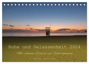 Ruhe und Gelassenheit 2024 (Tischkalender 2024 DIN A5 quer), CALVENDO Monatskalender von Gerner-Haudum,  Gabriele