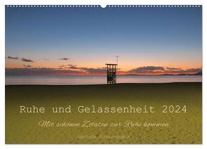 Ruhe und Gelassenheit 2024 (Wandkalender 2024 DIN A2 quer), CALVENDO Monatskalender von Gerner-Haudum,  Gabriele