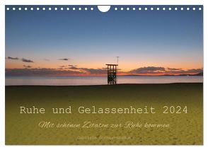 Ruhe und Gelassenheit 2024 (Wandkalender 2024 DIN A4 quer), CALVENDO Monatskalender von Gerner-Haudum,  Gabriele