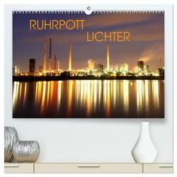 RUHRPOTT LICHTER (hochwertiger Premium Wandkalender 2024 DIN A2 quer), Kunstdruck in Hochglanz von Joecks,  Armin