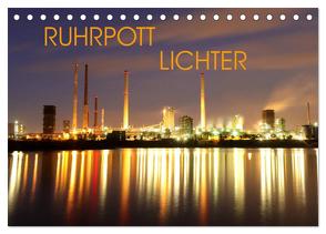 RUHRPOTT LICHTER (Tischkalender 2024 DIN A5 quer), CALVENDO Monatskalender von Joecks,  Armin