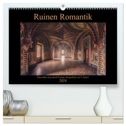 Ruinen Romantik (hochwertiger Premium Wandkalender 2024 DIN A2 quer), Kunstdruck in Hochglanz von Junior,  Thomas