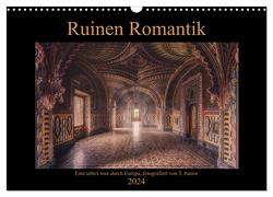 Ruinen Romantik (Wandkalender 2024 DIN A3 quer), CALVENDO Monatskalender von Junior,  Thomas