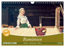 Rumänien Kultur – Menschen – Natur (Wandkalender 2024 DIN A4 quer), CALVENDO Monatskalender von und Jürgen Haberhauer,  Ruth