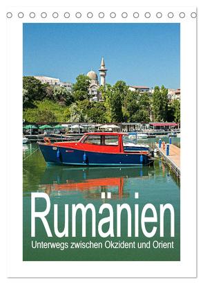 Rumänien – Unterwegs zwischen Okzident und Orient (Tischkalender 2024 DIN A5 hoch), CALVENDO Monatskalender von Hallweger,  Christian