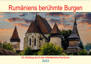 Rumäniens berühmte Burgen (Wandkalender 2023 DIN A2 quer) von Brack,  Roland