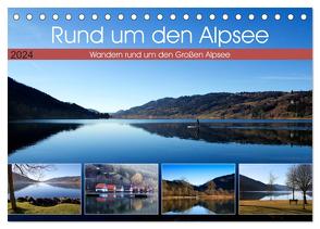 Rund um den Alpsee (Tischkalender 2024 DIN A5 quer), CALVENDO Monatskalender von // www.card-photo.com,  Card-Photo