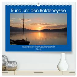 Rund um den Baldeneysee (hochwertiger Premium Wandkalender 2024 DIN A2 quer), Kunstdruck in Hochglanz von Hitzbleck,  Rolf