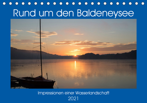 Rund um den Baldeneysee (Tischkalender 2021 DIN A5 quer) von Hitzbleck,  Rolf