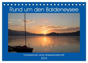 Rund um den Baldeneysee (Tischkalender 2024 DIN A5 quer), CALVENDO Monatskalender von Hitzbleck,  Rolf